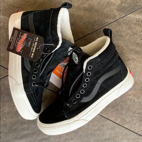 VANS SK8-Hi MTE Black/Black/Marshmallow WMNS - Picture 15 of 16